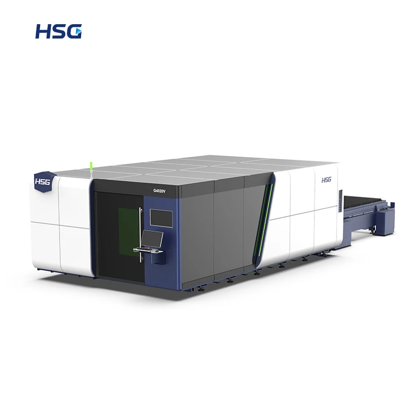 4020 6000W Fiber Laser sheet Cutting Machine Laser With Manual Automatic Feeding
