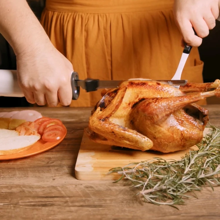 New Fashion Innovative Rechargeable electric cordless knife for carving meats