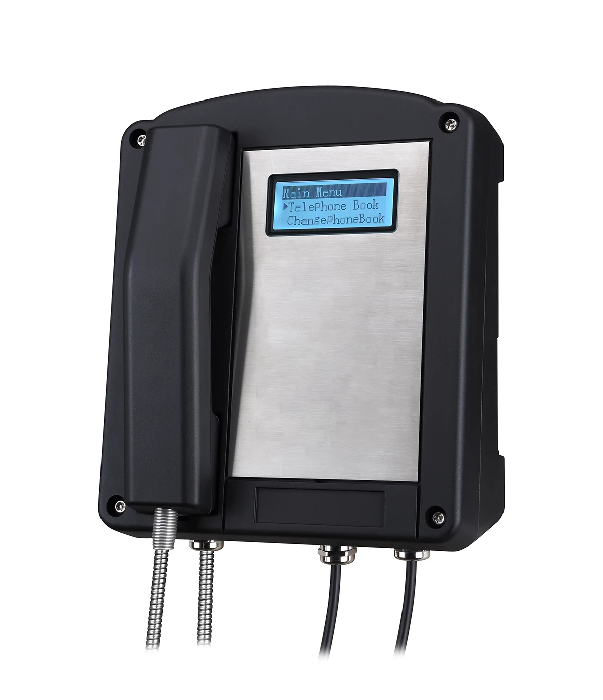 Анти-взрывные телефоны для пожаробезопасной зоны IECEx аналоговый Ex-Phone аварийный придорожный взрывозащищенный телефон KNEX1