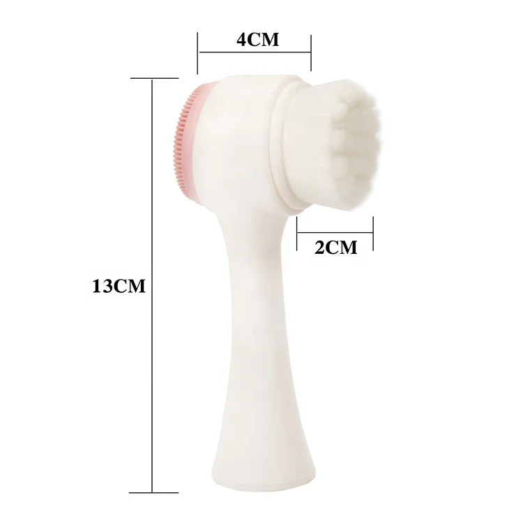 
Face Silicone Private Label Deep Pore Massager Massage Skin Custom Facial Cleansing Brush 