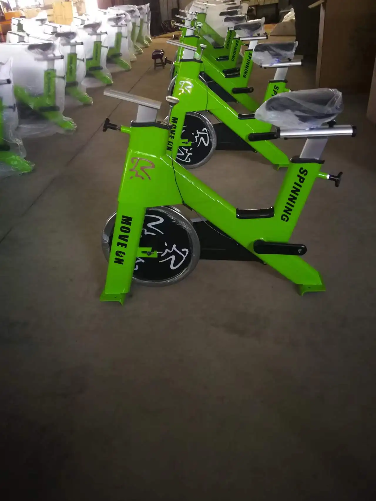 Gym cardio fitness equipment spinning bike  home indoor exercise bike aerobic cycling