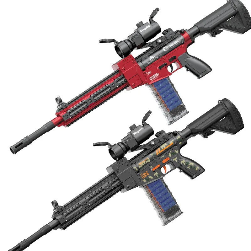 M416 toy air kids electric gun weapons machine blaster shooting soft bullet gun