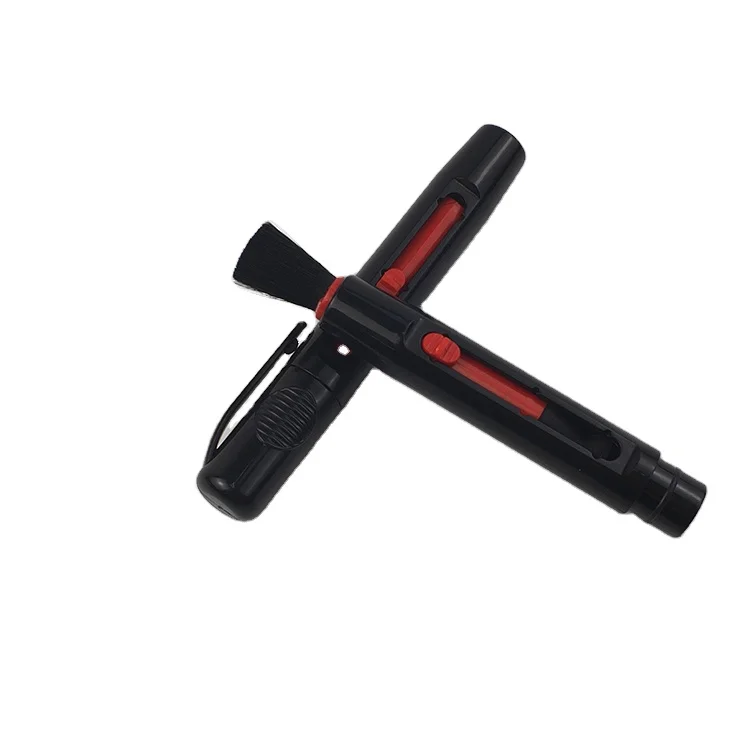 2 In 1 Lens Brush Cleaning Pen Dust Finger Prints Cleaner For DSLR Photography Camera Optical Lenses