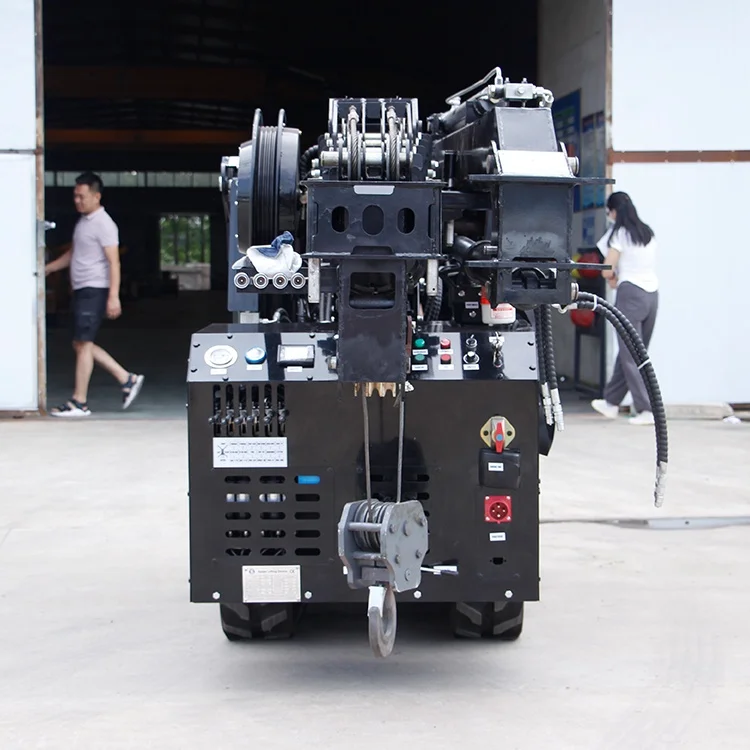 3 Ton Spider Crawler Hoist Cranes Lift Cranes Electric Gasoline Diesel Spider Crane with Remote Control