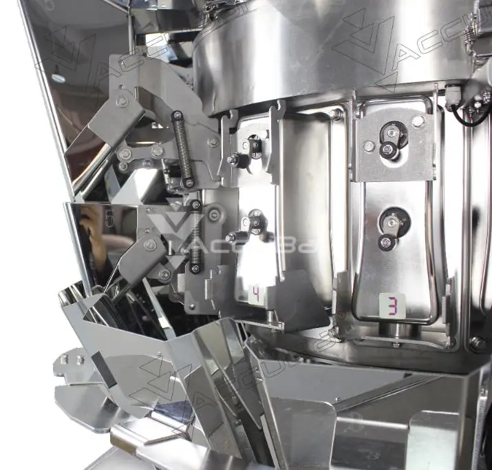 
20/24/30/32 head multihead weigher for mixing snack, nuts, frozen food, chips, fish,auto weigher 