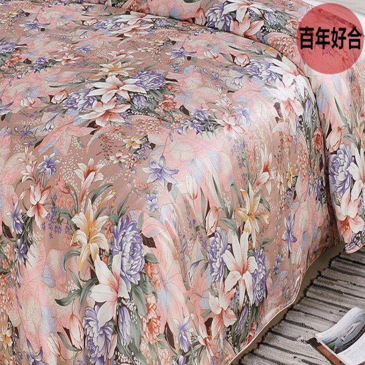 OEKO-Tex Certified 6A Grade Charmeuse silk Bedding fabric/100% Pure Mulberry Silk bed sheet fabric