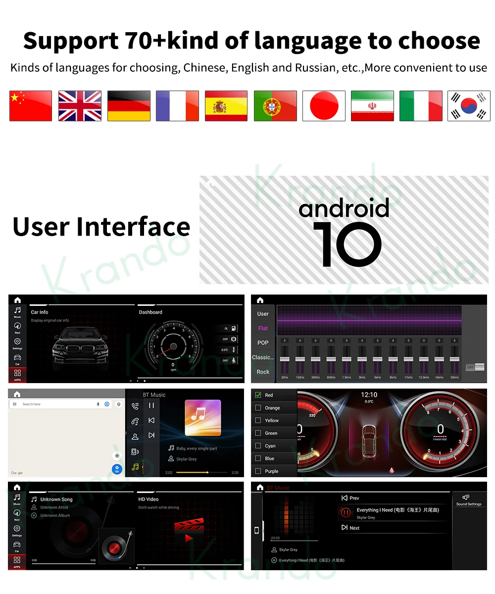 car radio audio for bmw e60 e90