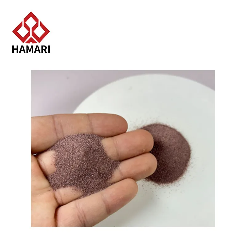 80-120# Coffee red epoxy resin color sand floor dust resistant wear-resistant waterproof real stone paint