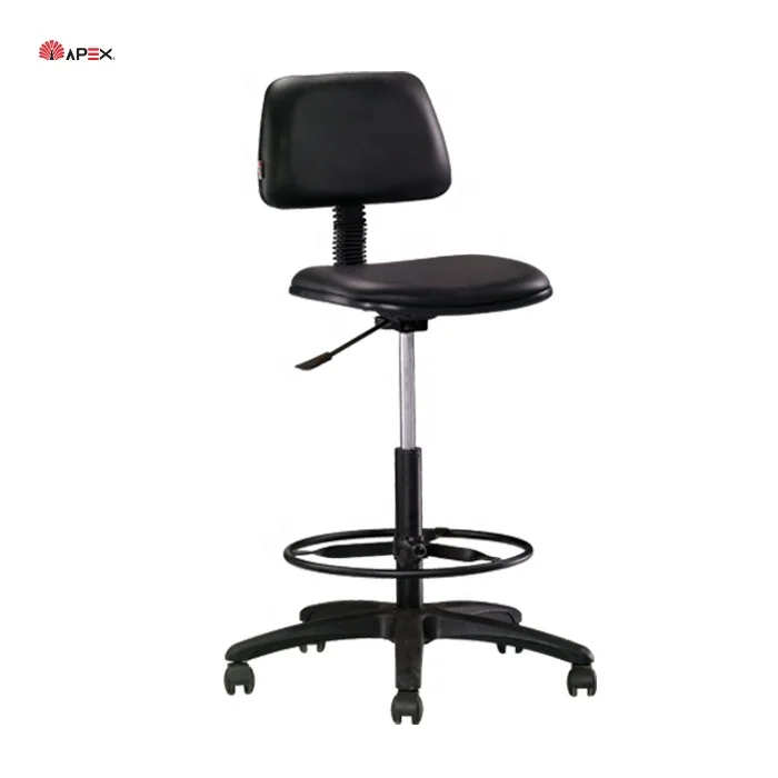 Malaysia Office Furniture Well Medical Drafting Stool with Back