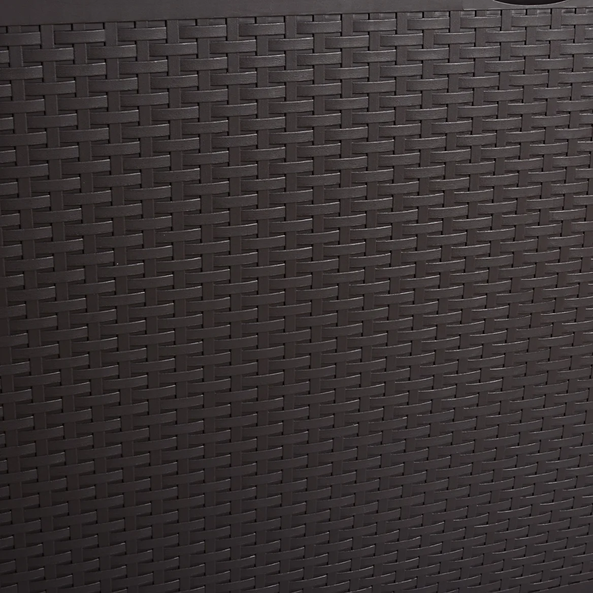 
Heavy Duty Rattan Style Plastic Deck Garden Storage Box 