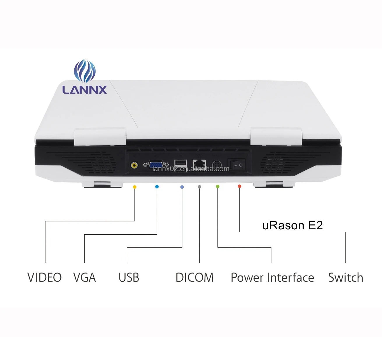 LANNX uRason E2 Clinic Handheld Ultrasound imaging detector Machine echocardiography for GYN/OB use examination scanner USG