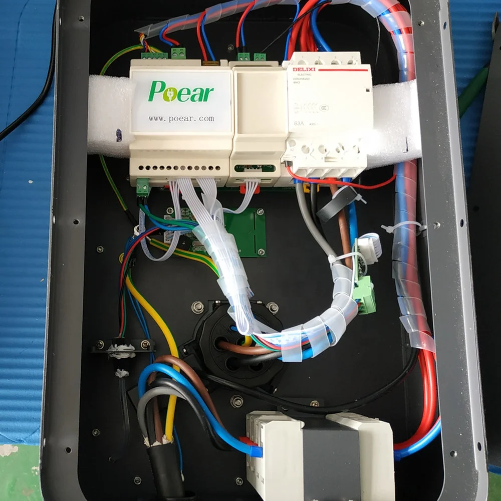 
7.3KW 230V 32A ev wall charger with type 2 socket and type B RCD,charging pile,EV level 2 charger,OEM 