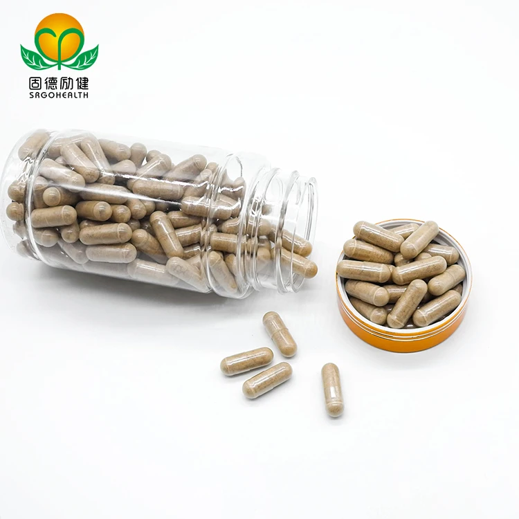 Private Label Herbal Lions Mane Reishi Cordyceps Chaga Complex Mushroom Capsule