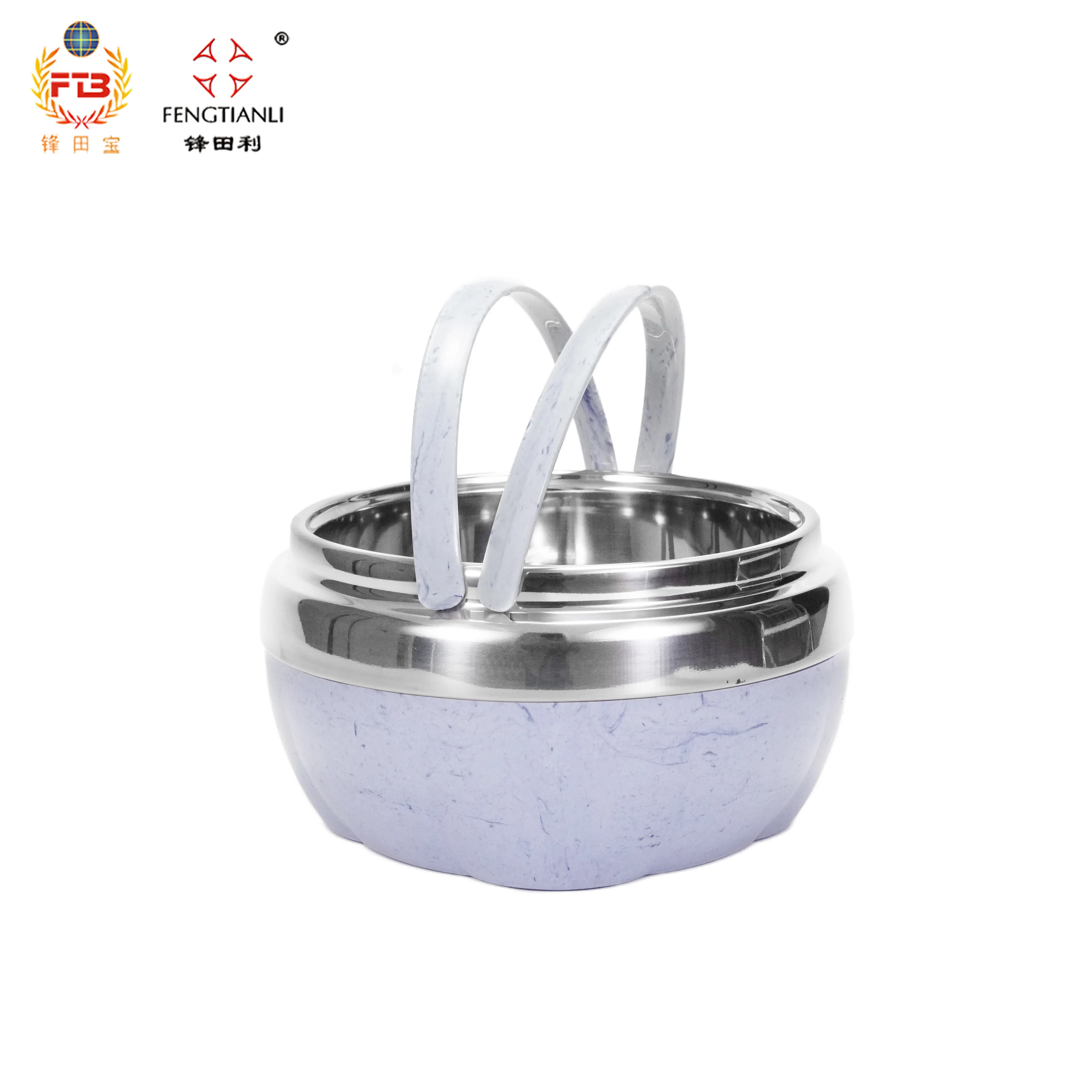Wholesale high-end fashion luxury soup pot with cover soup bowl kitchen tableware