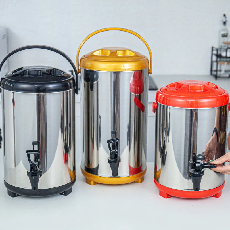 Reusable ice buckets beverage tubs Portable beverage wine machines hot/cold drinks beverage container