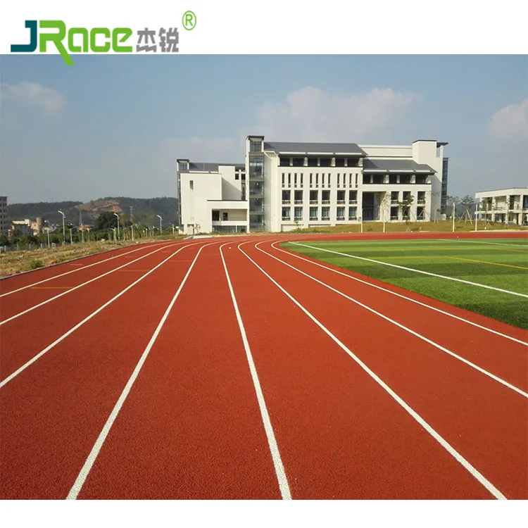 Super Color Retention Outdoor Jogging Track Flooring Athletic Running Track For Sport Field