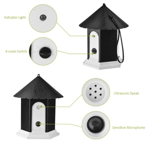 Amazon top seller Outdoor Dog Bark Ultrasonic Blocking System Electric Anti Bark Training Device Ultrasonic Dog Barking Stopper