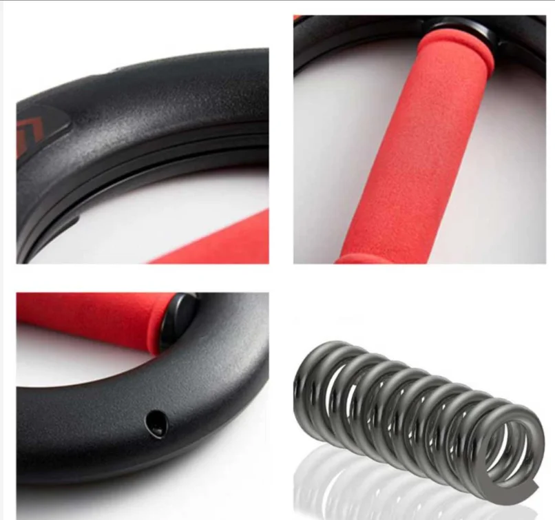 Arm strength training device figure 8 shape arm trainers spring power twister exercise the