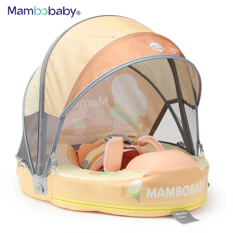 Mambobaby Air Free Baby Float Non-Inflatable Baby Swimming Ring Hot Selling Safe Water Swimming Pool Ring For Toddlers