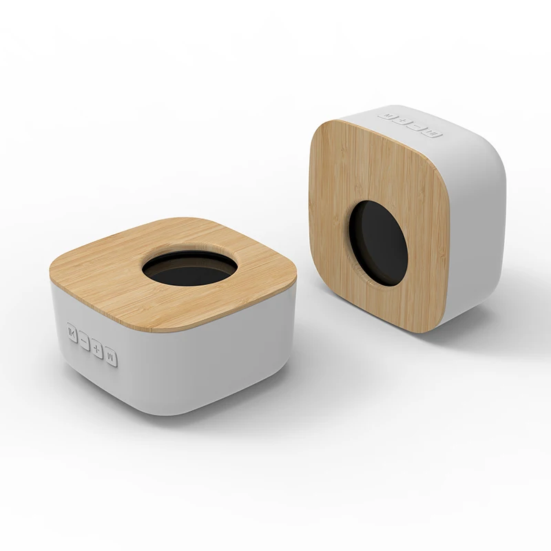 Factory Top 5 Selling OEM Usb Mini Portable Audio Wooden Speaker Box Wireless BT 5.0 Subwoofer Speaker