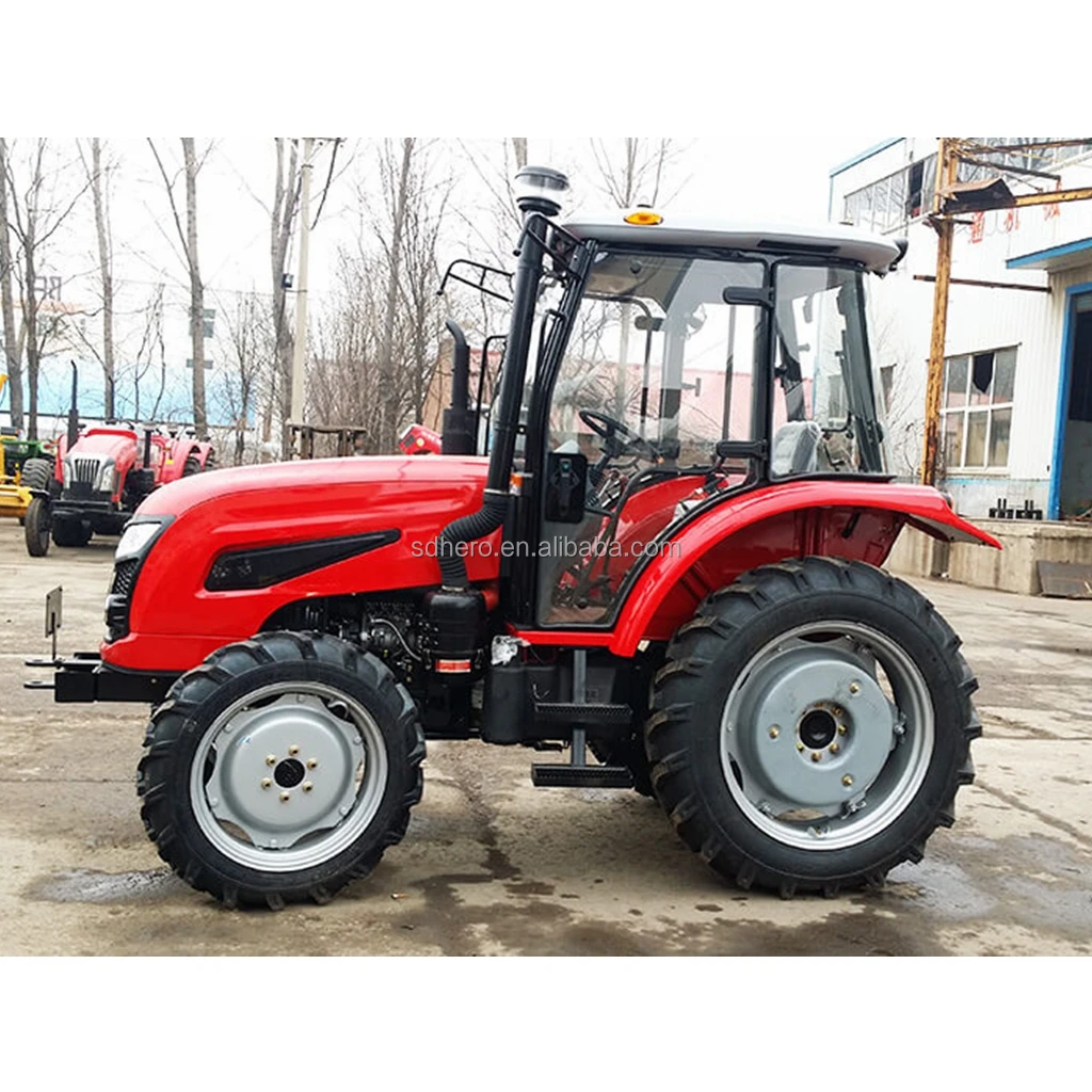 Сельскохозяйственный маленький трактор 4WD 60HP небольшие ТРАКТОРЫ фермы 40hp-200hp для продажи