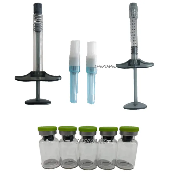 1ml Chinese Factory Customized  Luer Lock Medical Glass Syringe Plastic Bobbin