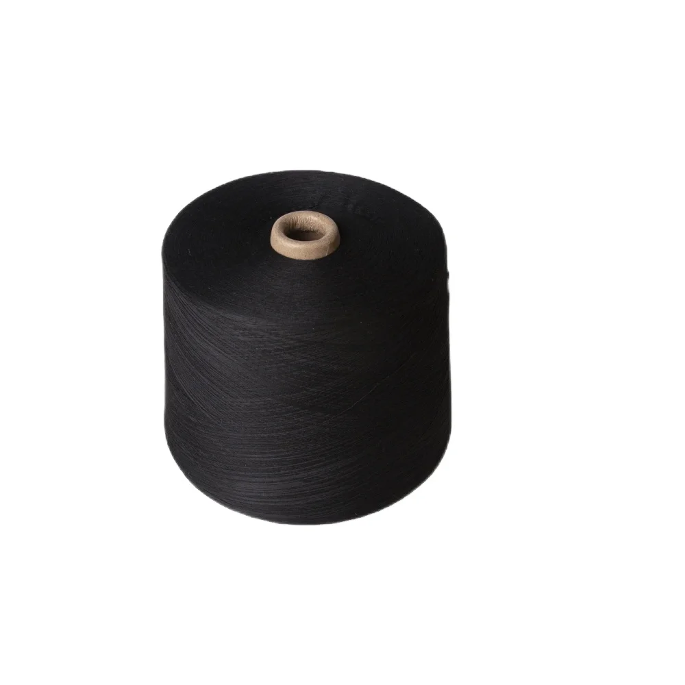 CVC yarn 50/50 Blended Ring Spun 32S Melange Dyed 50% Cotton 50% Polyester yarn
