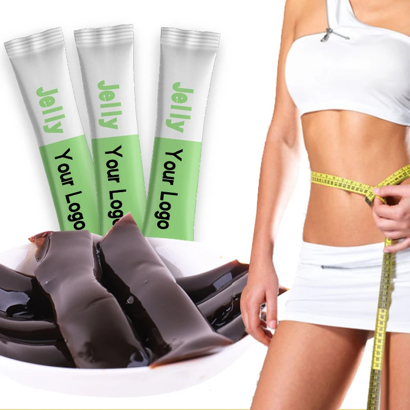 Private label OEM Health Care Jelly Supplement Weight Loss Collagen Enzyme Jelly Sticks Diet Slimming Detox Jelly