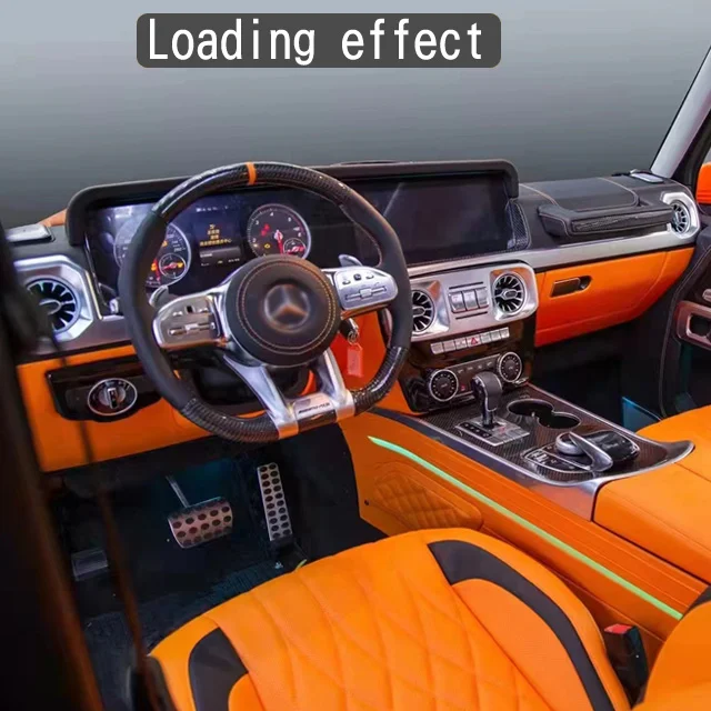 G Class interior old to new central control seat interior Kit for  g350g500g550 upgrade to g63 / G65