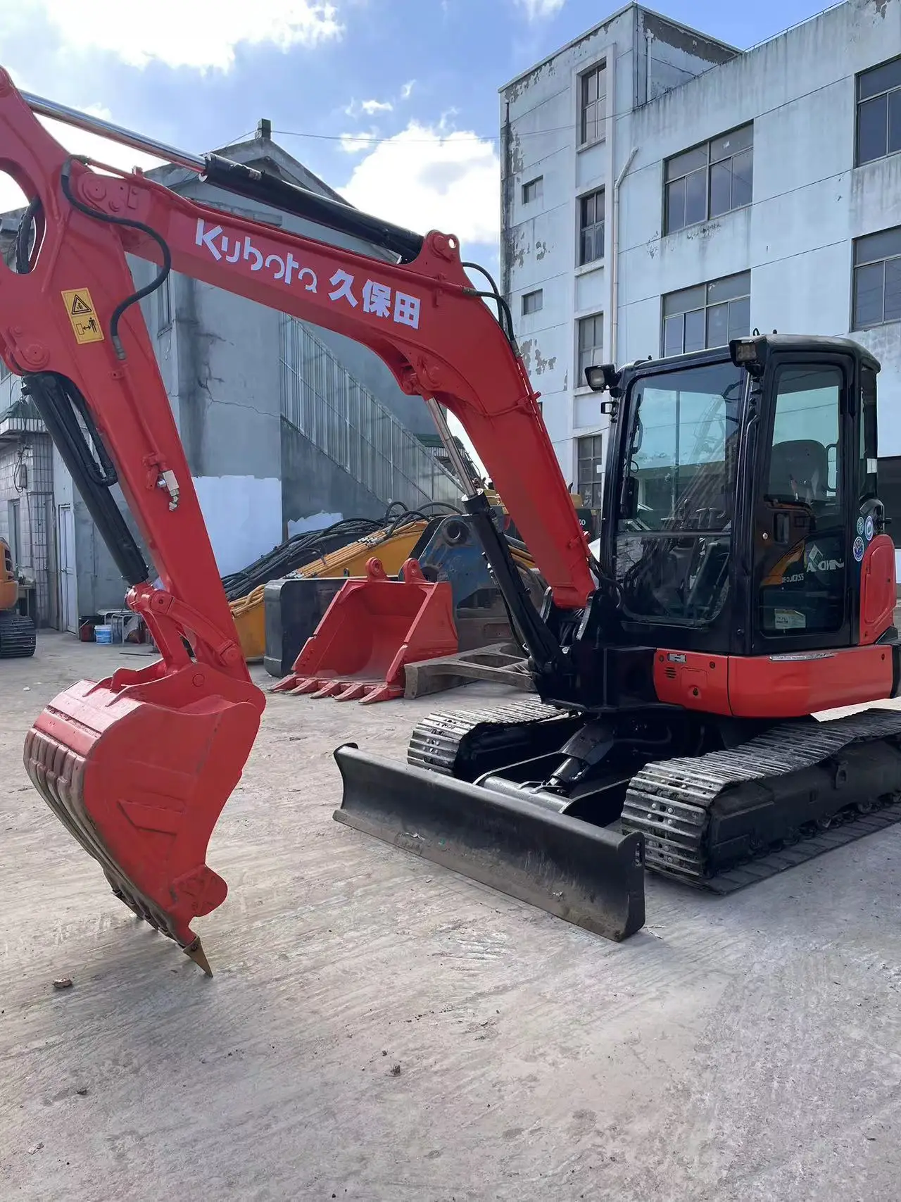 Excellent quality Used excavator Kubota Kx165 Construction Machine in good condition secondhand excavator KX 165