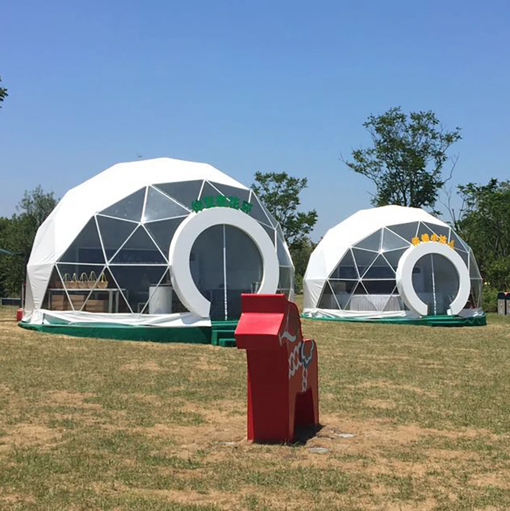 
6m diameter geodesic waterproof dome house tent glamping prices 