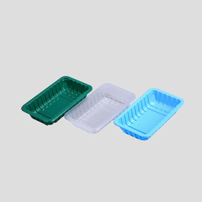 Wholesale PET vegetable packaging tray