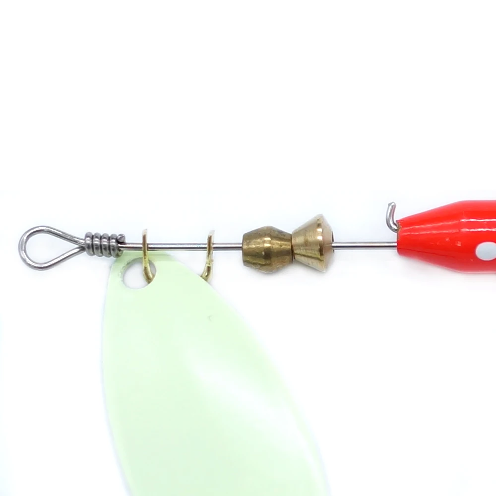SEASKY 5.5cm 7.5g Spinning Fishing Bait Set Combo Metal Spinner Spoon Lures for Targets Trout Bass In-line Spinner