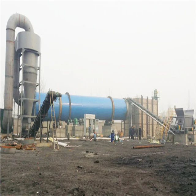 Nuevo tipo de secador rotativo de tambor unico, ahorro de energia, sistema de secado de Material adhesivo Rotary Dryer