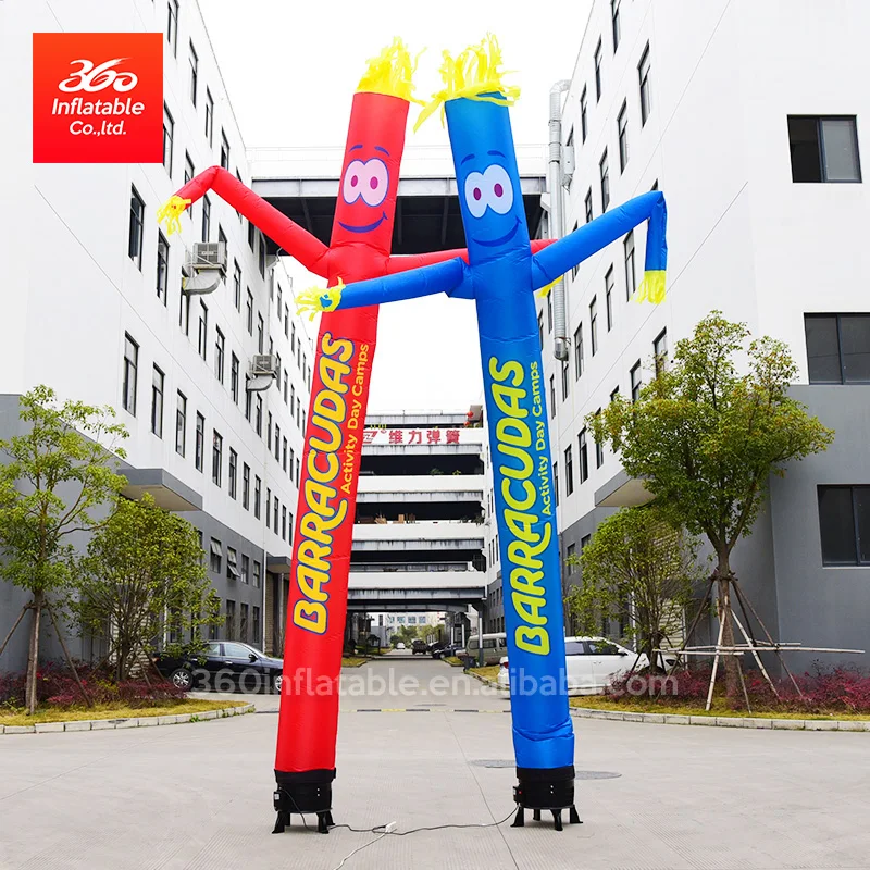 Outdoor inflatable waving tube man for sale commercial activity with blower sky air dancer advertising inflatable custom