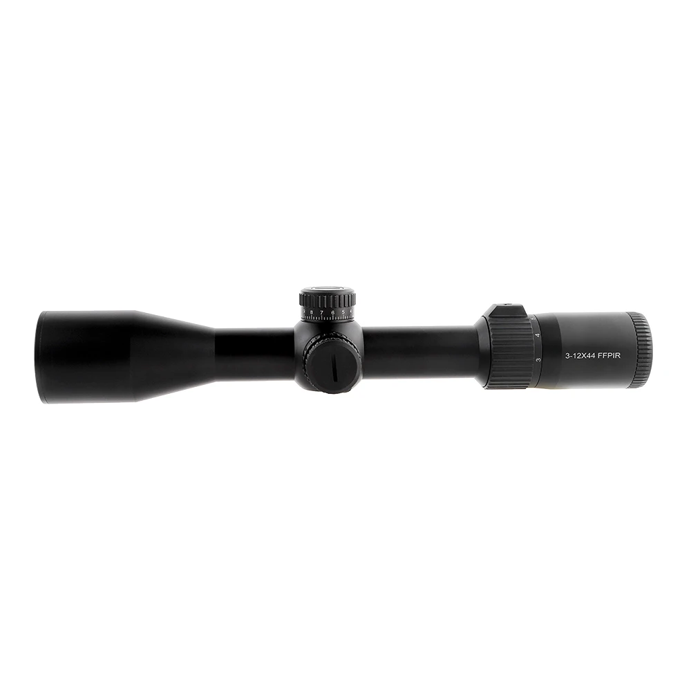 OEM Ultra Compact scope 3-12x44 FFP light weight customized reticle illumination light Red light short range