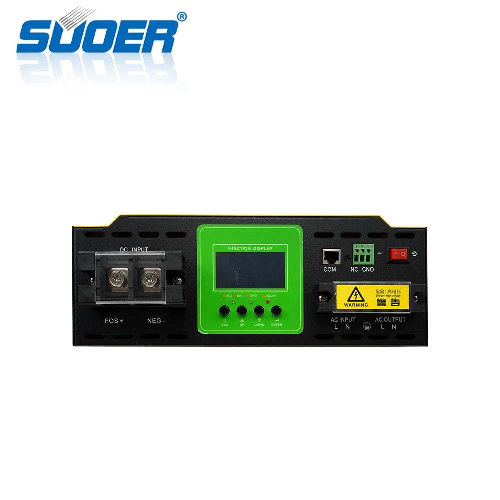 Brand new 2 in 1 Suoer 5kw pure sine wave power inverter hybrid solar energy inverter