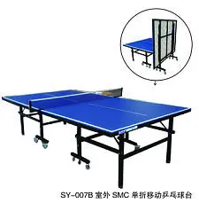 Customized Foldable Indoor Outdoor Moveable 25MM Table Tennis Table Price