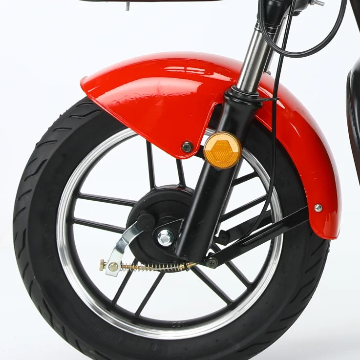 Electric Bicycle 48v pedals Moped E Bikes Cycle Moped Scooter 2 Wheels 14 Inch
