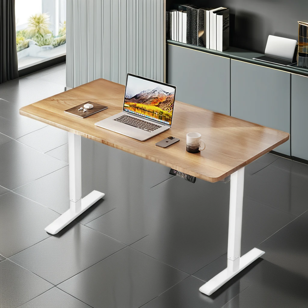 Одномоторный Умный домашний декор сидячее место регулируемая высота электрический стол домашняя офисная Рабочая станция металлическая рама для ноутбука