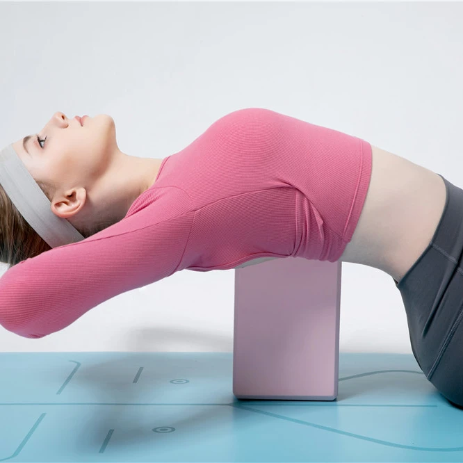 Custom Logo Printed Fitness Set High Density Wholesale Sports Direct Yoga Blocks Non Toxic Yoga Bricks