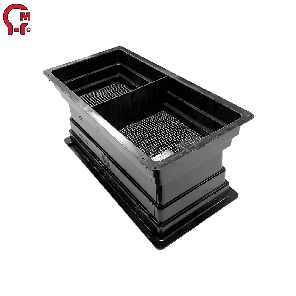 HLM 6-8-in Combo Foundation Vent/Damper Plastic Foundation Vent Expandable air Vent