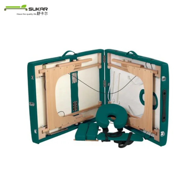 Camilla Para Masajes Mesa de Masaje Luxury 3 Section Portable  Salon Facial Massage Table Bed