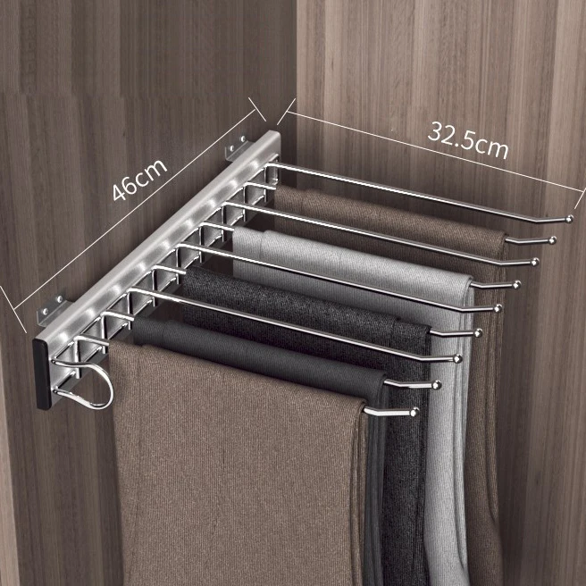 Оптовая продажа вешалка для брюк стальная высококачественные алюминиевые вешалки