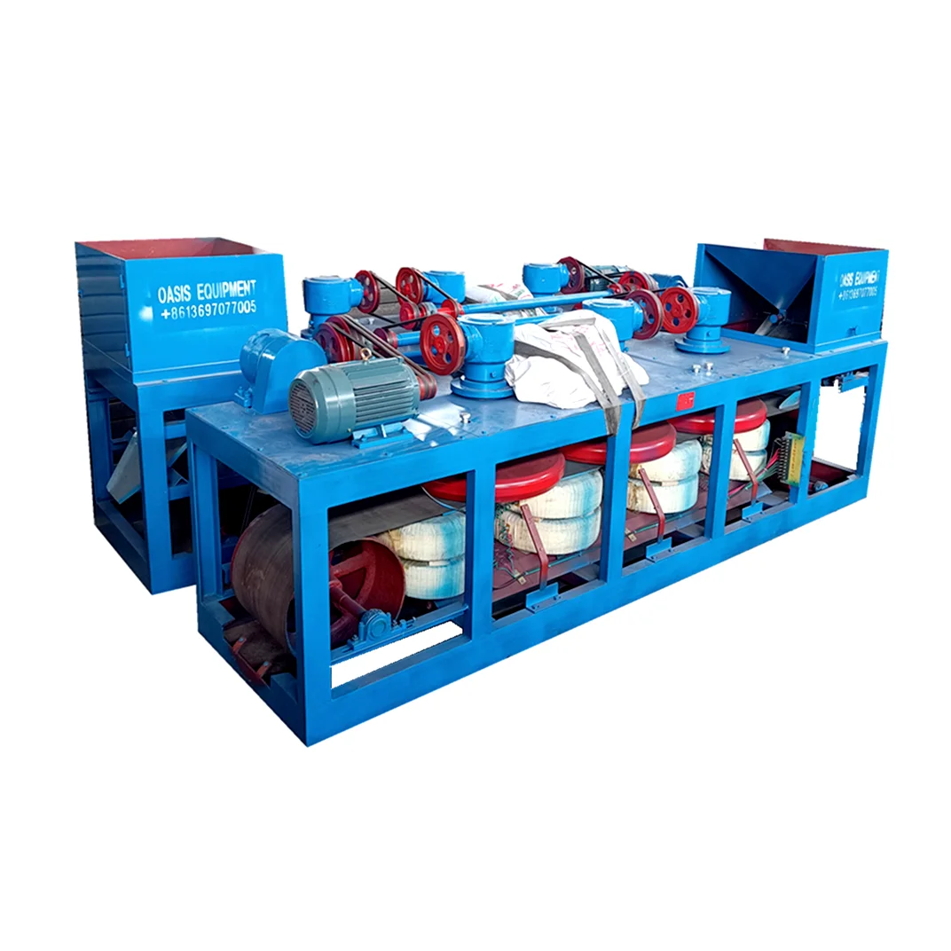 Nigeria Mineral 3 Disk Magnetic Separation Machine/Mining Magnetic Separator/Three DIsc Magnetic Separator
