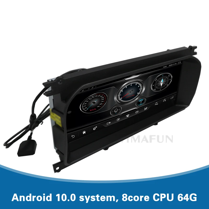 WIMAFUN GPS Android 10 0 25 дюймов 6 + 64G Автомобильный радиоплеер для Land Rover Range Evoque system 2012-2015