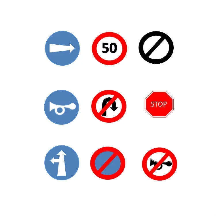 Top Quality Custom Rules and Guidelines Traffic Signs and Road Safety in India for Traffic Symbols