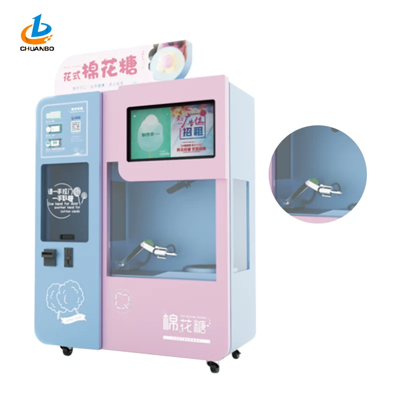  Новейшие Цветок нить автомат Автоматическая cotton candy машина для производства блоков в