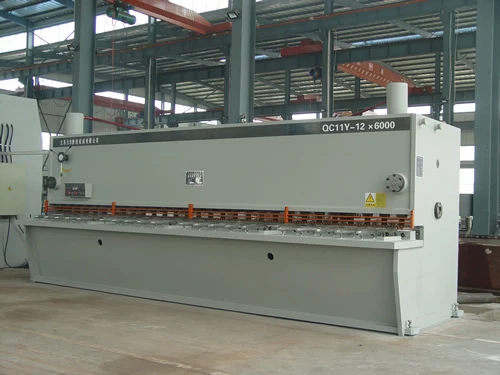 QC11Y metal sheet plate hydraulic guillotine shearing machine