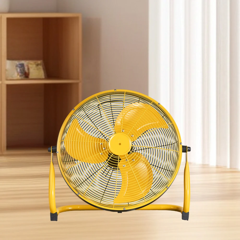 Hot Selling Summer Home Strong Power Cooling DC 12V Rechargeable 12 Inch Full Metal Portable 18W OEM ODM Floor fan